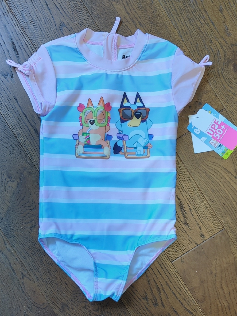 Girls Bluey One-Piece Swimsuit